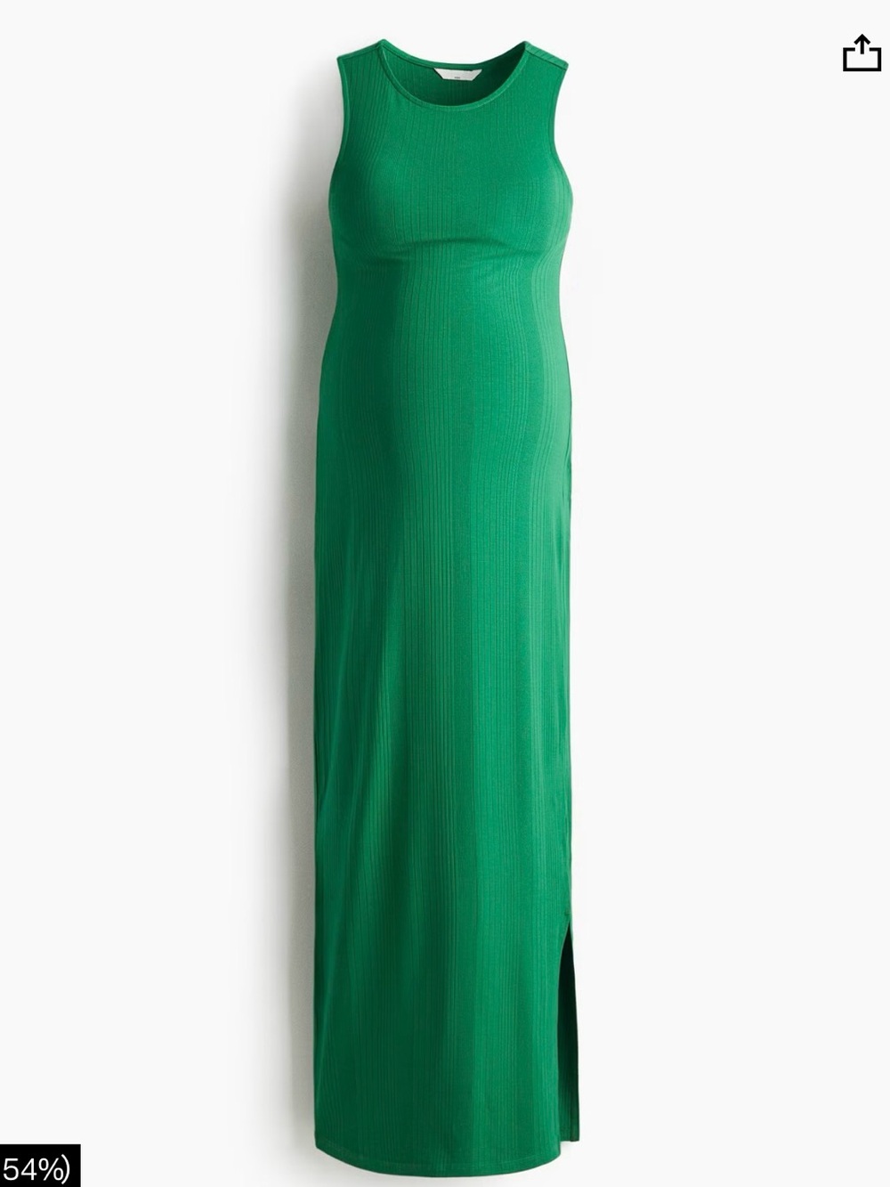 MAMA RIBBED VISCOSE DRESS
